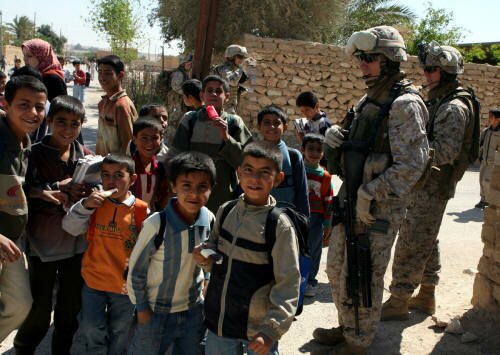 marines n kids