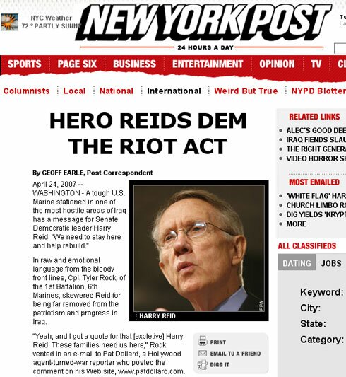 Douche Harry Reid